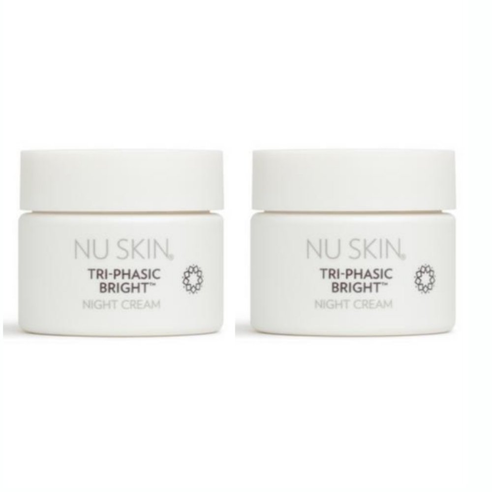 2 of Nu Skin NuSkin Tri-Phasic Bright Night Cream #14